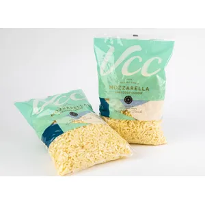 Šaldytas sūris mozzarella LAMELLE, tarkuota kubeliais, 45%, 2 kg