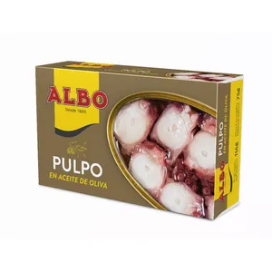 Aštuonkojis alyvuogių aliejuje, 116g