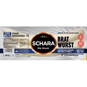Virtos dešrelės SCHARA Bratwurst, 170g