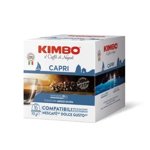 Kavos kapsulės KIMBO Dolce Gusto Capri,16 x 7g