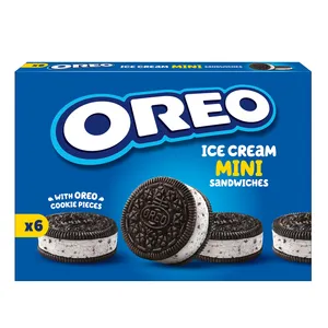 Valgomieji ledai OREO MINI, SANDWICH, 6 vnt. 204 g