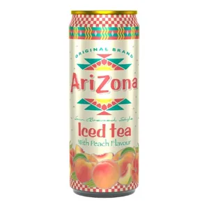 Juodosios arbatos gėrimas ARIZONA, persikų skonio, 0,33 l