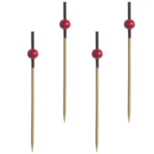 Smeigtukai RED PERL, mediniai, 7 cm, 250 vnt.