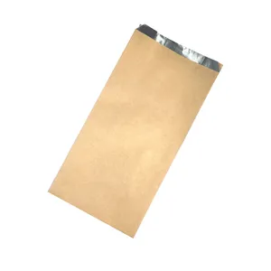 Maišelis Grill, kraft popierius/folija, 14+7x L 29 cm, 250 vnt