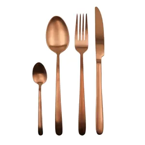 Šaukštas Ibiza Copper Satin, 18/0, L 20,7 cm, 12 vnt