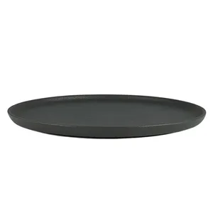 Lėkštė TERREA, stačiu krašteliu, porcelianas, D 22 cm, vnt