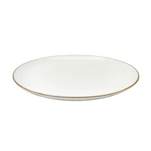 Lėkštė Gold, porcelianas, D 21 cm, vnt