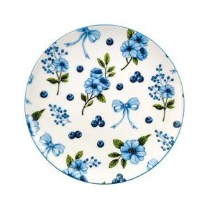 Lėkštė Bluberry, porcelianas, D 28 cm, vnt