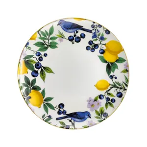 Lėkštė Amalfi, porcelianas, D 22 cm, vnt