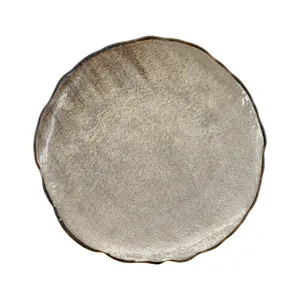 Lėkštė Sand Flower, porcelianas, D 28 cm, vnt