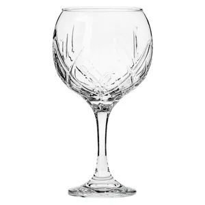Taurė Roccoco, universali, stiklas, 620 ml, H 20 cm, 6 vnt