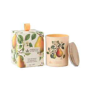 Žvakė Botanic Pear&Cardamon, su dangteliu, D 18 cm, H 13 cm, vnt