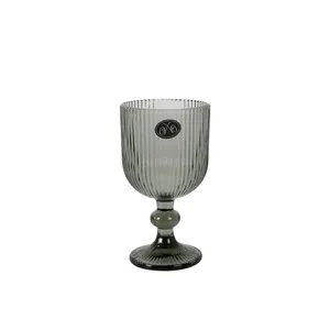 Taurė Monterrey, žalia, stiklas, 255 ml, D 8 cm, H 14,5 cm, 6 vnt