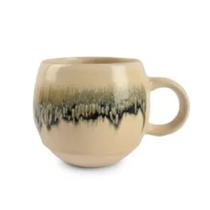 Puodelis Muggies Sand, akmens masė, 400 ml, D 8,5 cm, H 9,5 cm, vnt