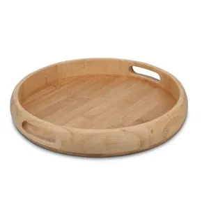Padėklas Essenza, medis, D 32 cm, H 5 cm, vnt