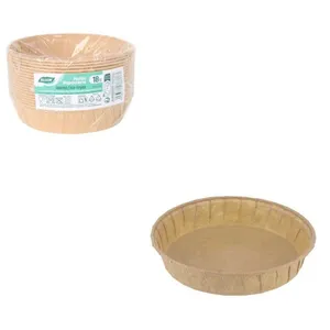 Vienkartinė kepimo forma Algon, D 12 cm, H 3 cm, 18 vnt