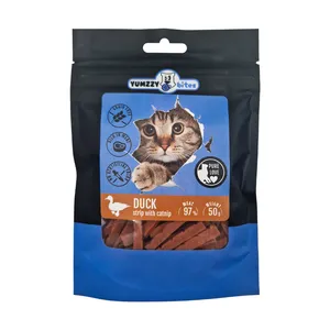 Antienos mini juostelės YUMZZYBITES, su katžole, katėms, 50g