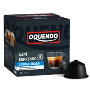 Kavos kapsulės OQUENDO, DG Espresso Decaffeinated, 16 vnt