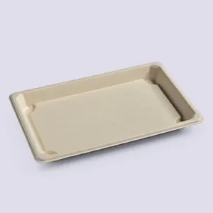 Dėžutė SUSHI, be dangtelio, CP, 21,6 x 13,6 x 2,0 cm, 50 vnt