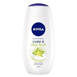 Dušo želė  NIVEA Care & Star Fruit, 250 ml