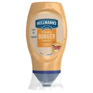 Padažas HELLMANN'S CHUNKY BURGER, 250 ml