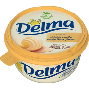 Margarinas DELMA, sviesto skonio 39% rieb.,450g