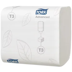 114277 Tualetinis popierius TORK T3 Advanced, baltas, 2 sluoksniai, 252 lapeliai, 1 vnt.