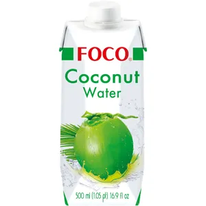 Kokosų vanduo FOCO, 100%, 500 ml