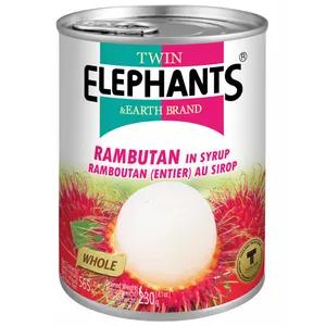 Rambutanai sirupe TWIN ELEPHANTS, 565 g