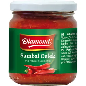 Čili pasta SAMBAL OELEK,aštri, 200 g