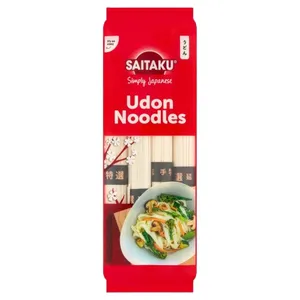 Kvietinių miltų makaronai SAITAKU, Udon, 300 g