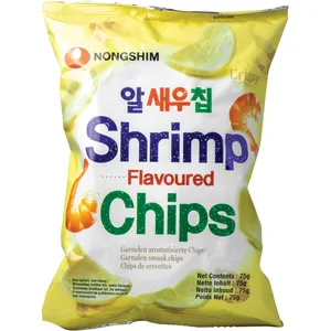 Krevečių traškučiai NONGSHIM, 75 g