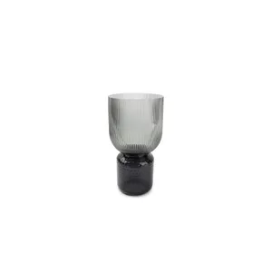 Vaza Coco Black, stiklas, D 16 cm, H 31 cm, vnt