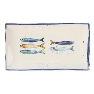 Lėkštė - padėklas Peixe, keramika, 25 x 15 cm, vnt
