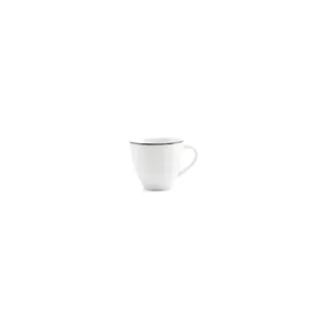 Puodelis Basic Black, porcelianas, 200 ml, D 8 cm, H 7,5 cm, vnt