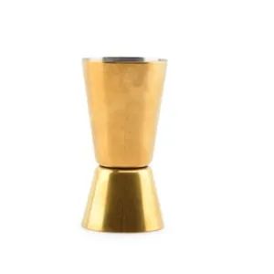 Menzūrėlė Antique Gold, nerūdijantis plienas, 30/50 ml,  vnt