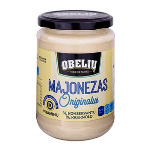ORIGINALUS OBELIŲ majonezas, 72 %, 350 ml