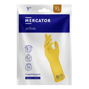 Guminės pirštinės MERCATOR, XL dydis, 1 pora