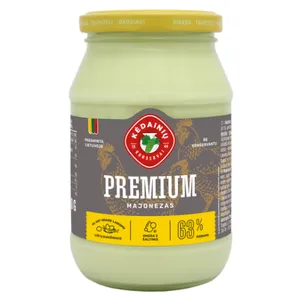 Majonezas KĖDAINIŲ Premium, 62,5% rieb., 430 g
