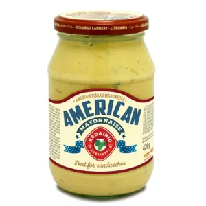 Majonezas KĖDAINIŲ Amerikietiškas, 47% rieb.,420g