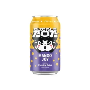 Juodos arbatos gėrimas BUBBLE BOB su mangų burbuliukais, 330 ml