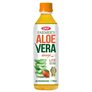 Aloe vera gėrimas, OKF FARMERS, su mangų sultimis, 0,5 l
