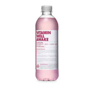 Vitamininis gėrimas VITAMIN WELL, Awake, negazuotas, 0,5 l, PET