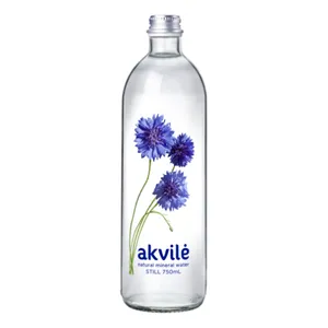 Negaz.nat. mineralinis vanduo AKVILĖ, 750ml