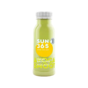 Žaliasis vaisių ir daržovių kokteilis SUN365, su avokadais, 250 ml