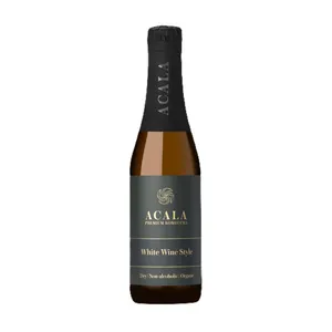 Ekologiškas gaivusis putojantis arbatos gėrimas ACALA White Wine Style, 330 ml, LT-EKO-001