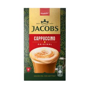 Kavos gėrimas JACOBS Classic Cappuccino, 8x11,6 g