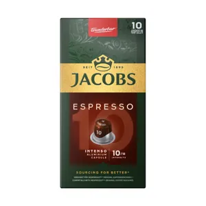 Kavos kapsulės JACOBS Espresso10 Intenso, 10x52g