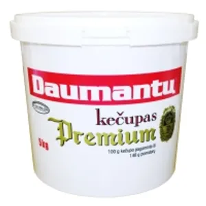 Kečupas DAUMANTŲ PREMIUM, 26 % pastos, (5) kg