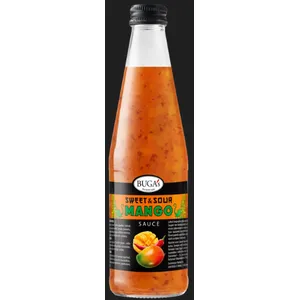 Aitrusis saldžiarūgštis mango padažas BUGA's, 375 g